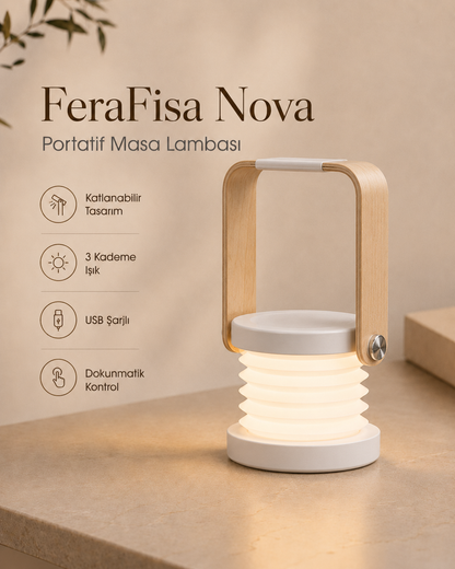 Nova Portatif Masa Lambası I FeraFisa